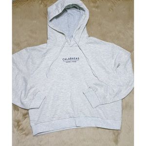 H&M Cropped Calabasas Hoodie - Brand New